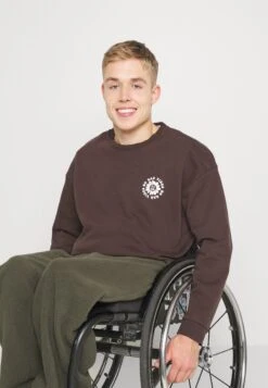 YOURTURN Unisex - Sweater - Dark Brown -YOURTURN Winkel 089cd290a1504c09914d659c402370b4