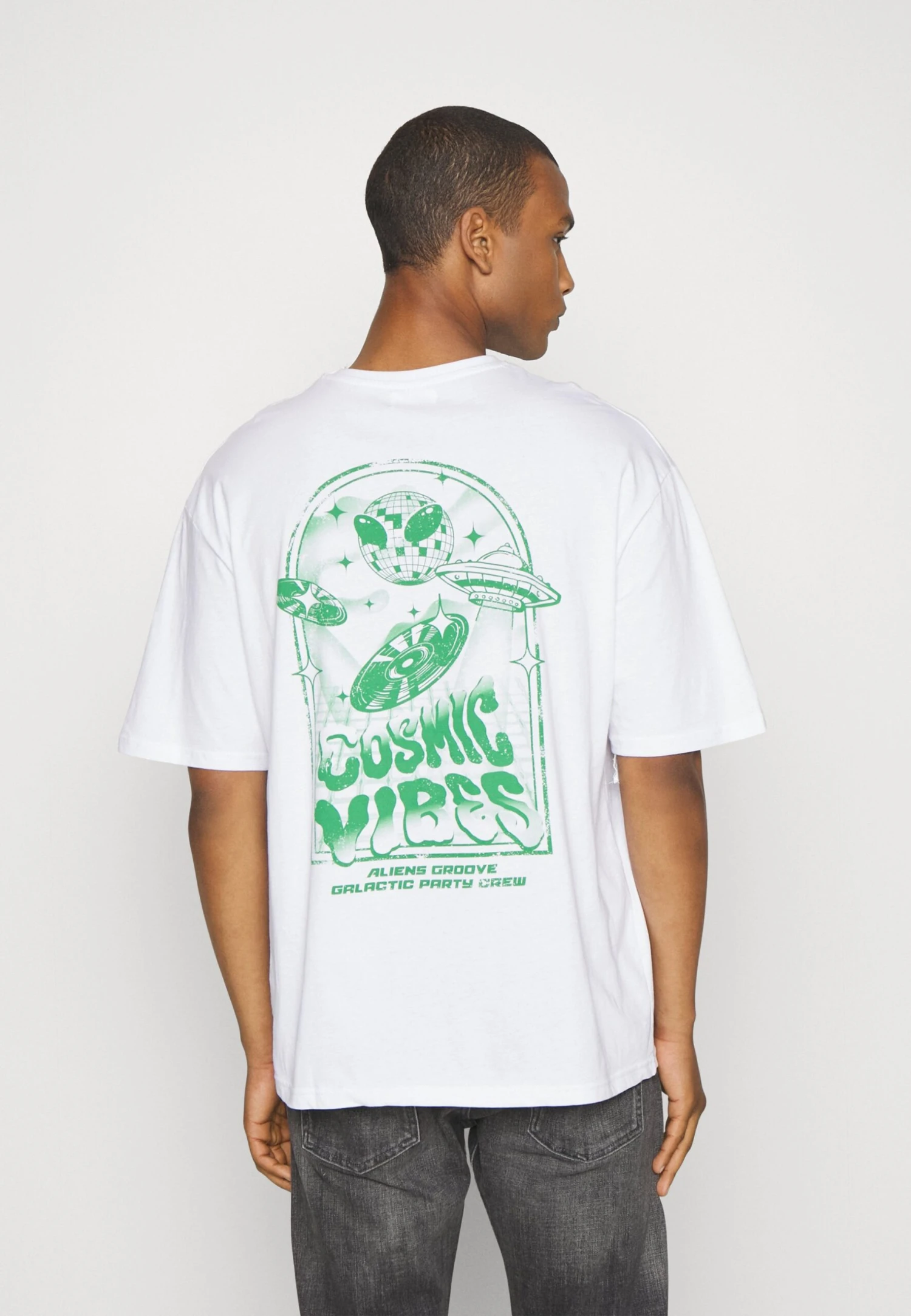 YOURTURN Unisex - T-Shirt Print - White 3 YOURTURN Unisex - T-Shirt Print - White - Afbeelding 3