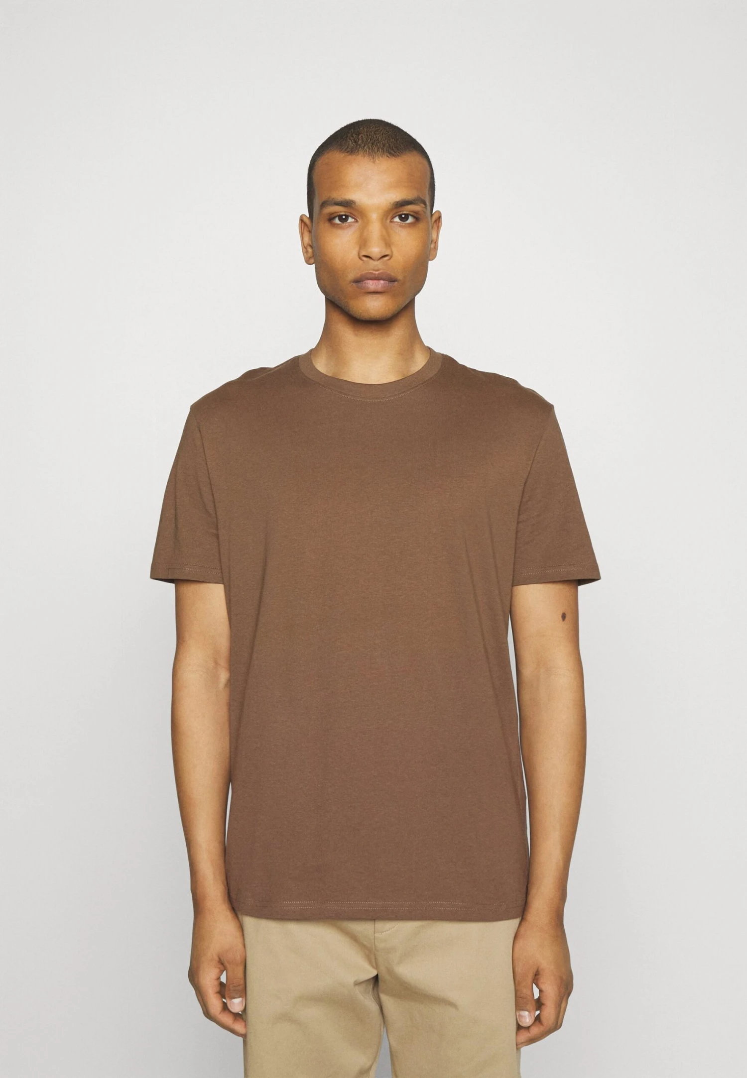 YOURTURN Unisex 5 Pack - T-Shirt Basic - Light Blue/Blue/Stone 2 YOURTURN Unisex 5 Pack - T-Shirt Basic - Light Blue/Blue/Stone - Afbeelding 2