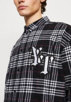 YOURTURN Unisex - Overhemdblouse - White/Black -YOURTURN Winkel 122bb50dbce74bea8289cf852131132c