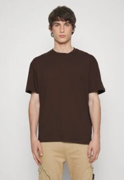 YOURTURN Unisex - T-Shirt Print - Brown
