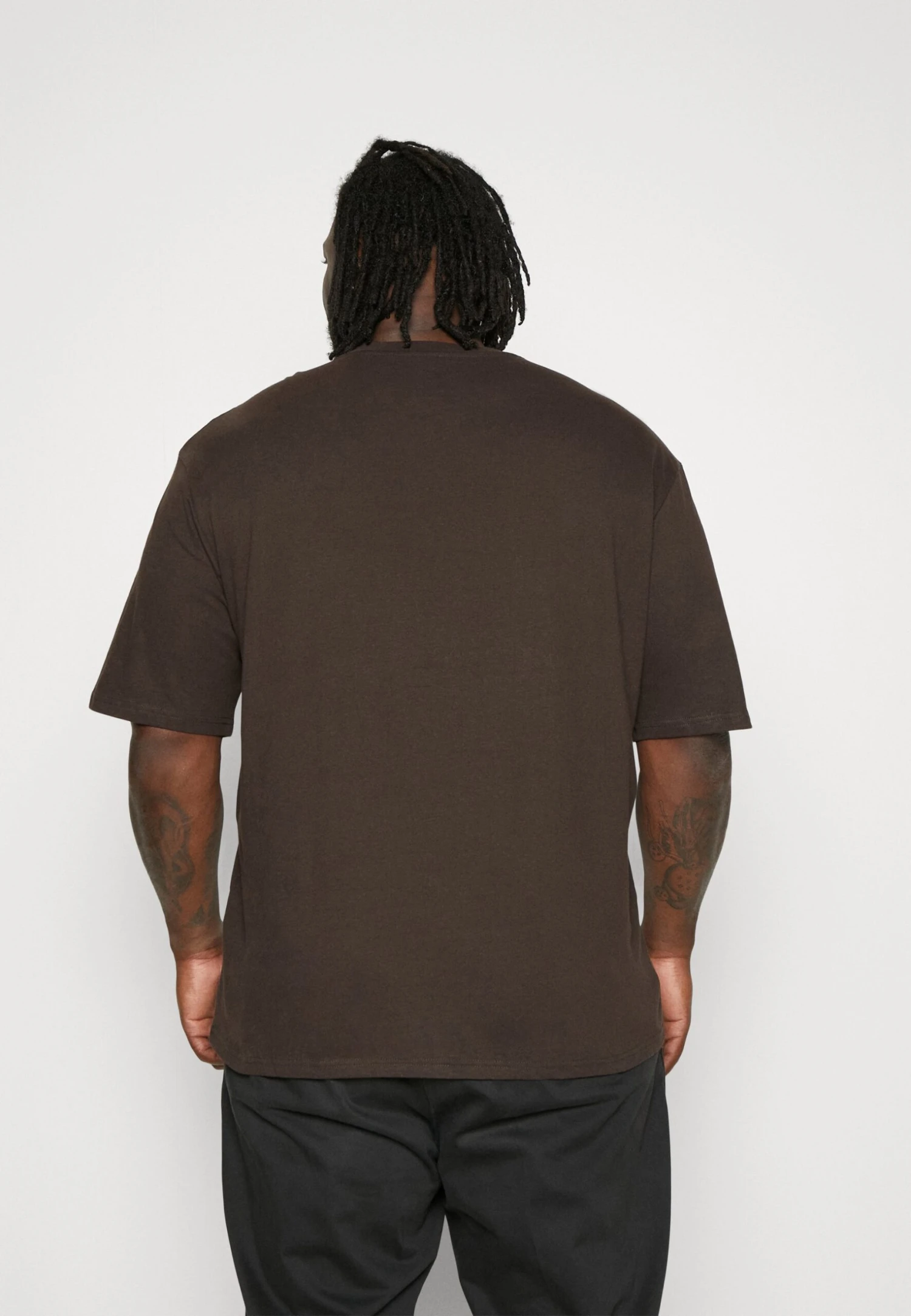 YOURTURN T-Shirt Print - Brown 3 YOURTURN T-Shirt Print - Brown - Afbeelding 3