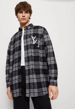 YOURTURN Unisex - Overhemdblouse - White/Black -YOURTURN Winkel 18e30a9a4fba4a42af17453c1dc89feb