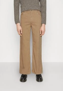 YOURTURN Corduroy Wide Leg - Broek - Tan