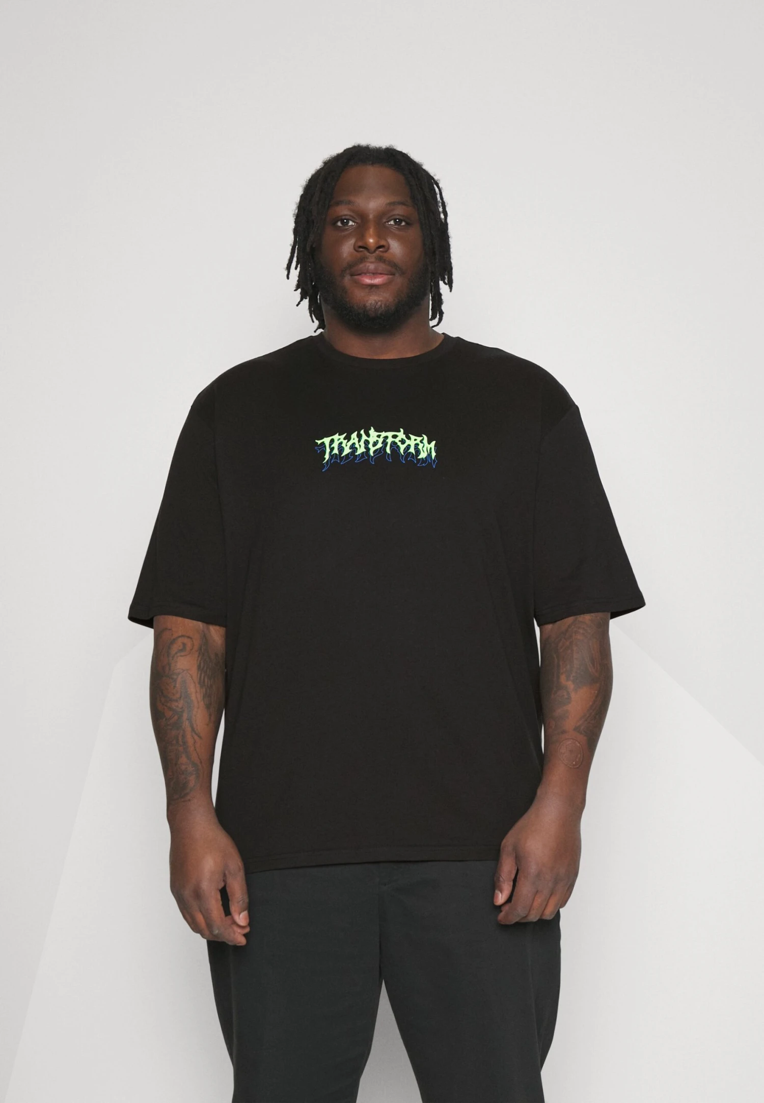 YOURTURN Unisex - T-Shirt Print - Black 3 YOURTURN Unisex - T-Shirt Print - Black - Afbeelding 3