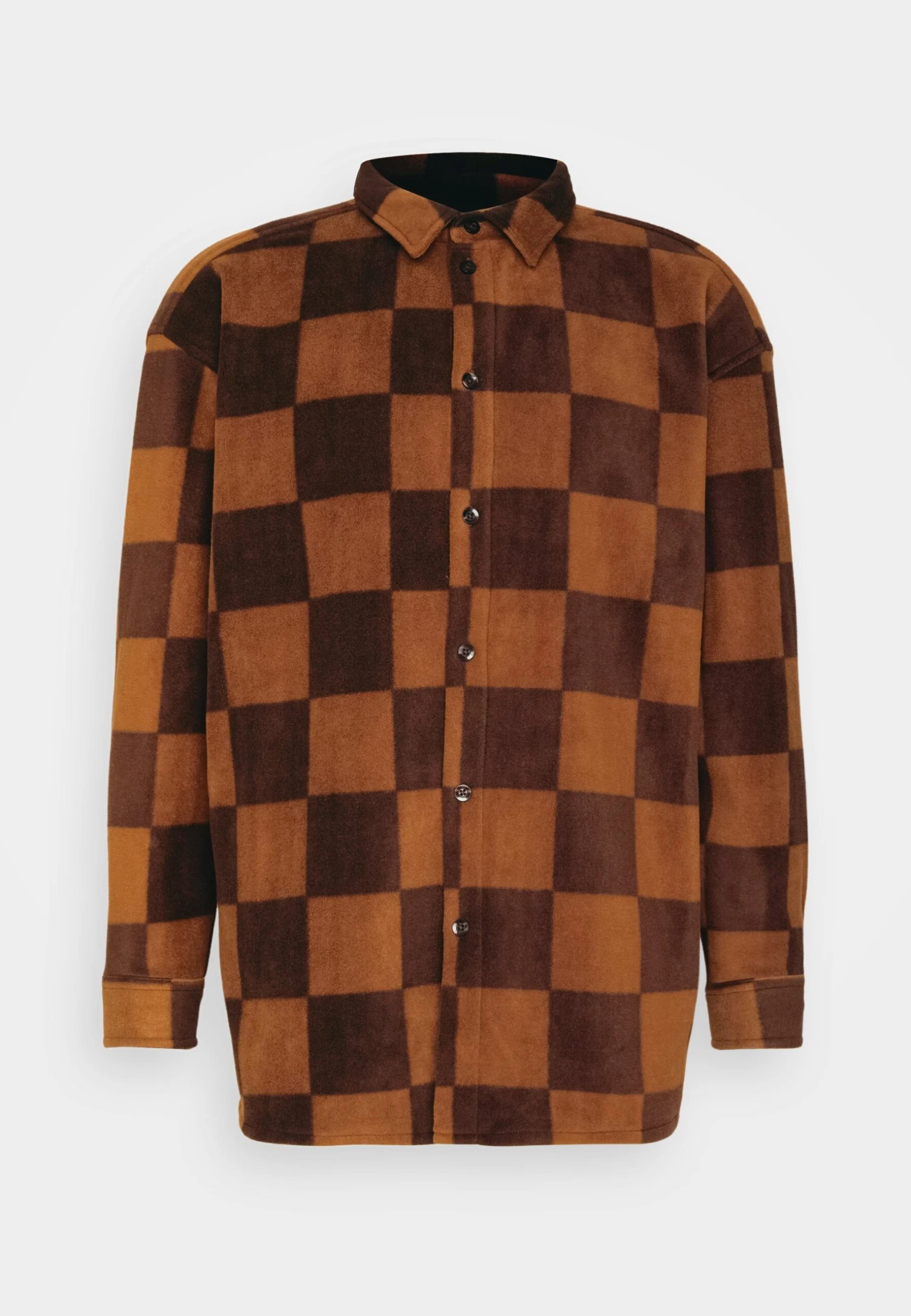 YOURTURN Unisex - Overhemdblouse - Brown 5 YOURTURN Unisex - Overhemdblouse - Brown - Afbeelding 5