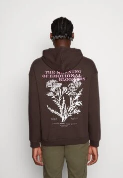 YOURTURN Hoodie- Sweater - Brown