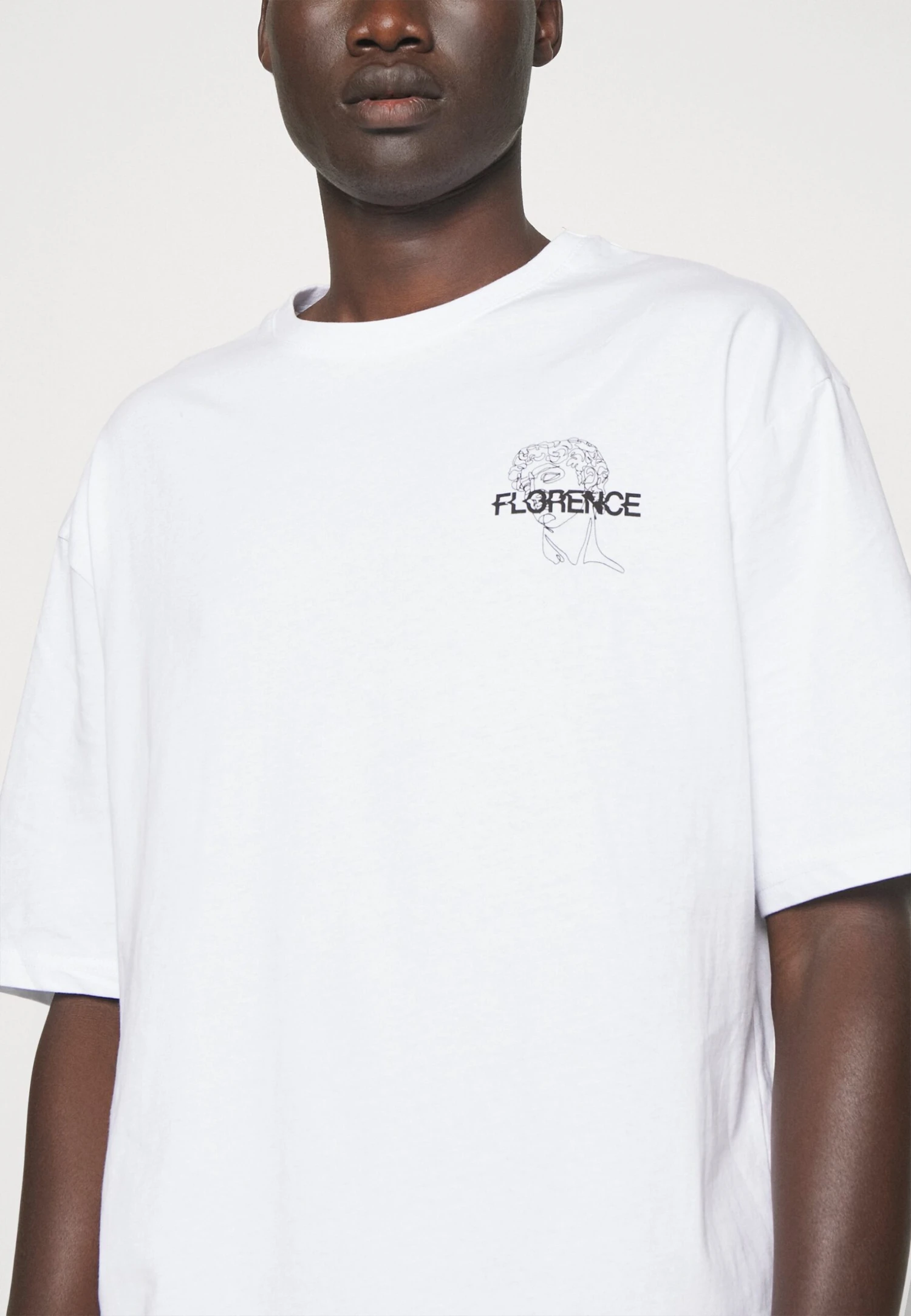 YOURTURN Unisex - T-Shirt Print - White 5 YOURTURN Unisex - T-Shirt Print - White - Afbeelding 5