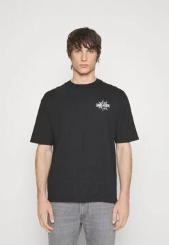 YOURTURN Unisex - T-Shirt Print - Black