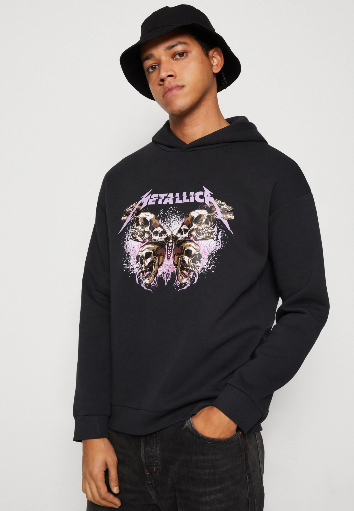 YOURTURN Metallica Unisex - Hoodie - Black 4 YOURTURN Metallica Unisex - Hoodie - Black - Afbeelding 4