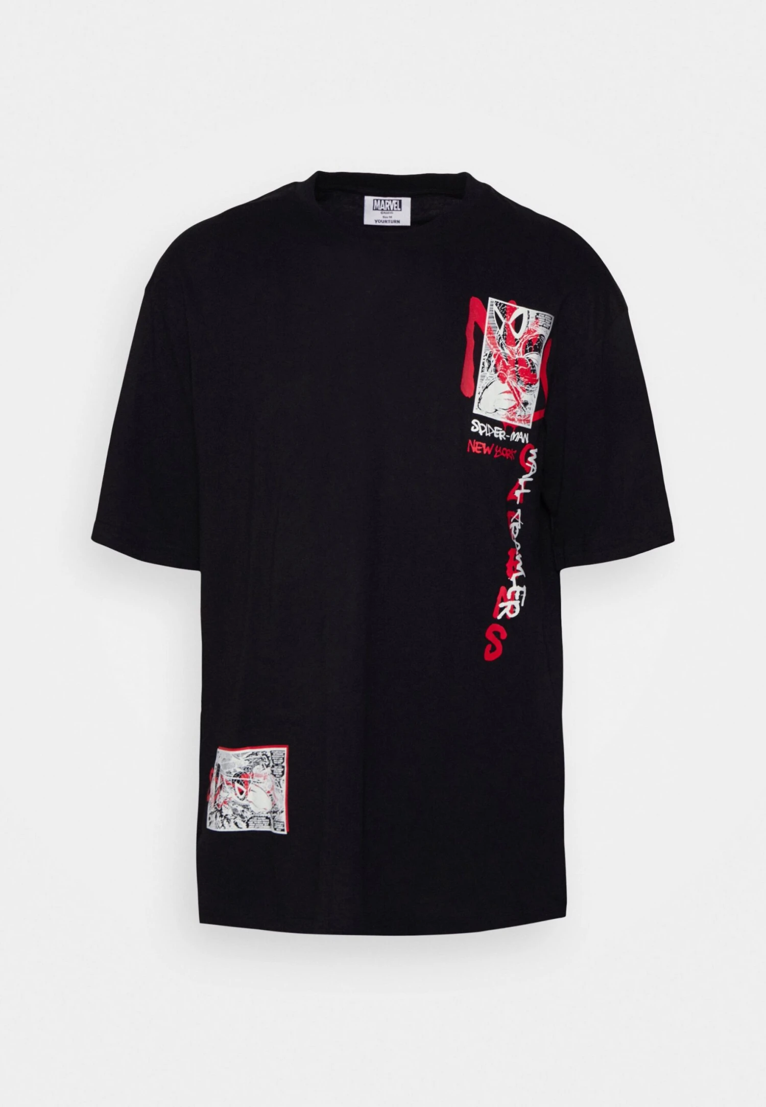 YOURTURN Licence Spierman Graphic - T-Shirt Print - Black 1 YOURTURN Licence Spierman Graphic - T-Shirt Print - Black