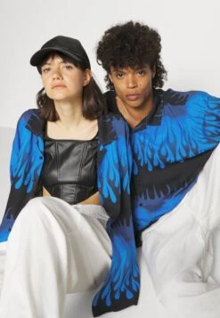 YOURTURN Unisex - Overhemdblouse - Blue -YOURTURN Winkel 5ab13df5d2894aa2ae5dc096c09439cd