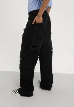 YOURTURN Unisex - Relaxed Fit Jeans - Black Denim 9 YOURTURN Unisex - Relaxed Fit Jeans - Black Denim -YOURTURN Winkel 607356703dd9419abbcb943bcb61bf42