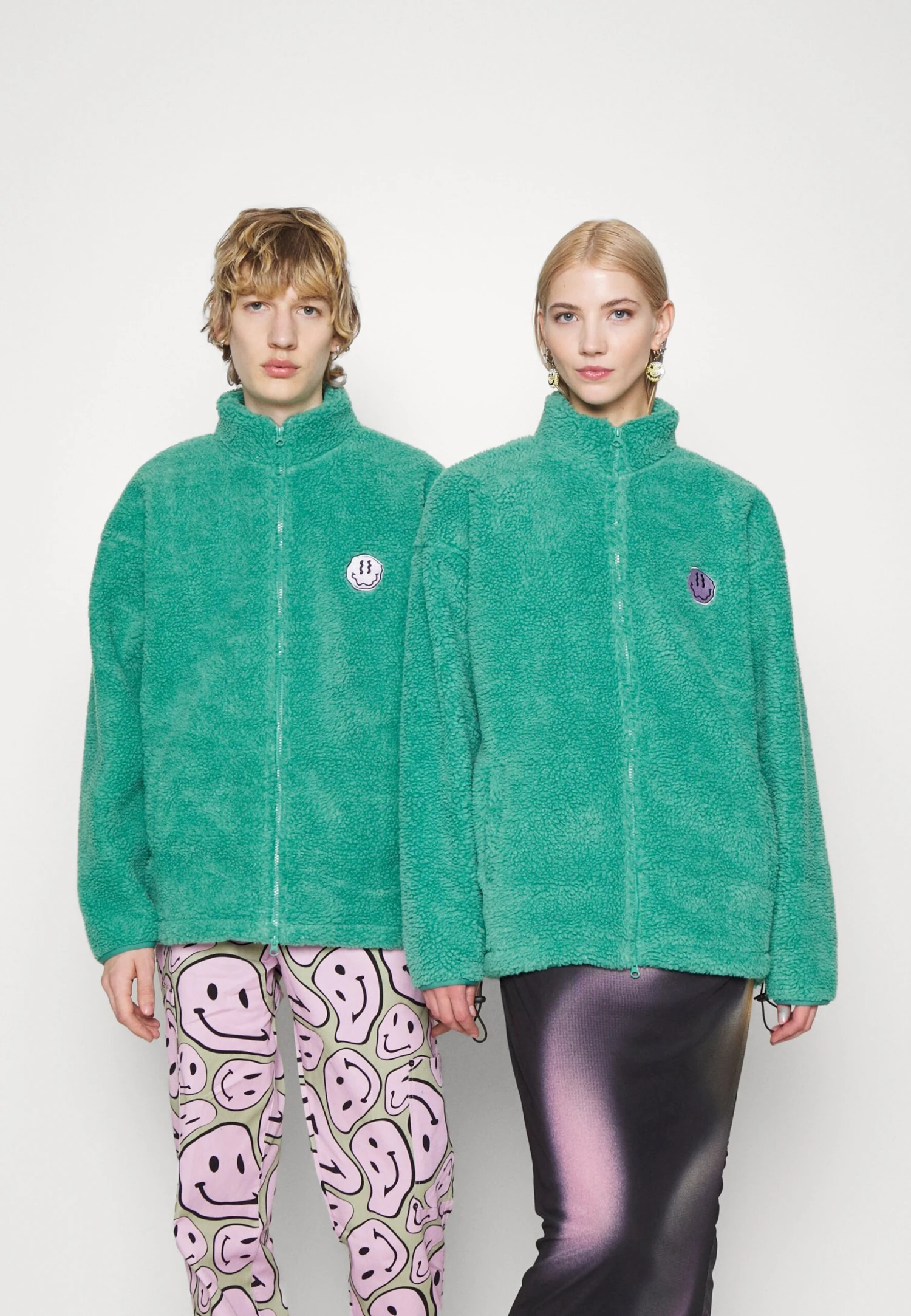 YOURTURN Unisex - Fleecejas - Green 1 YOURTURN Unisex - Fleecejas - Green