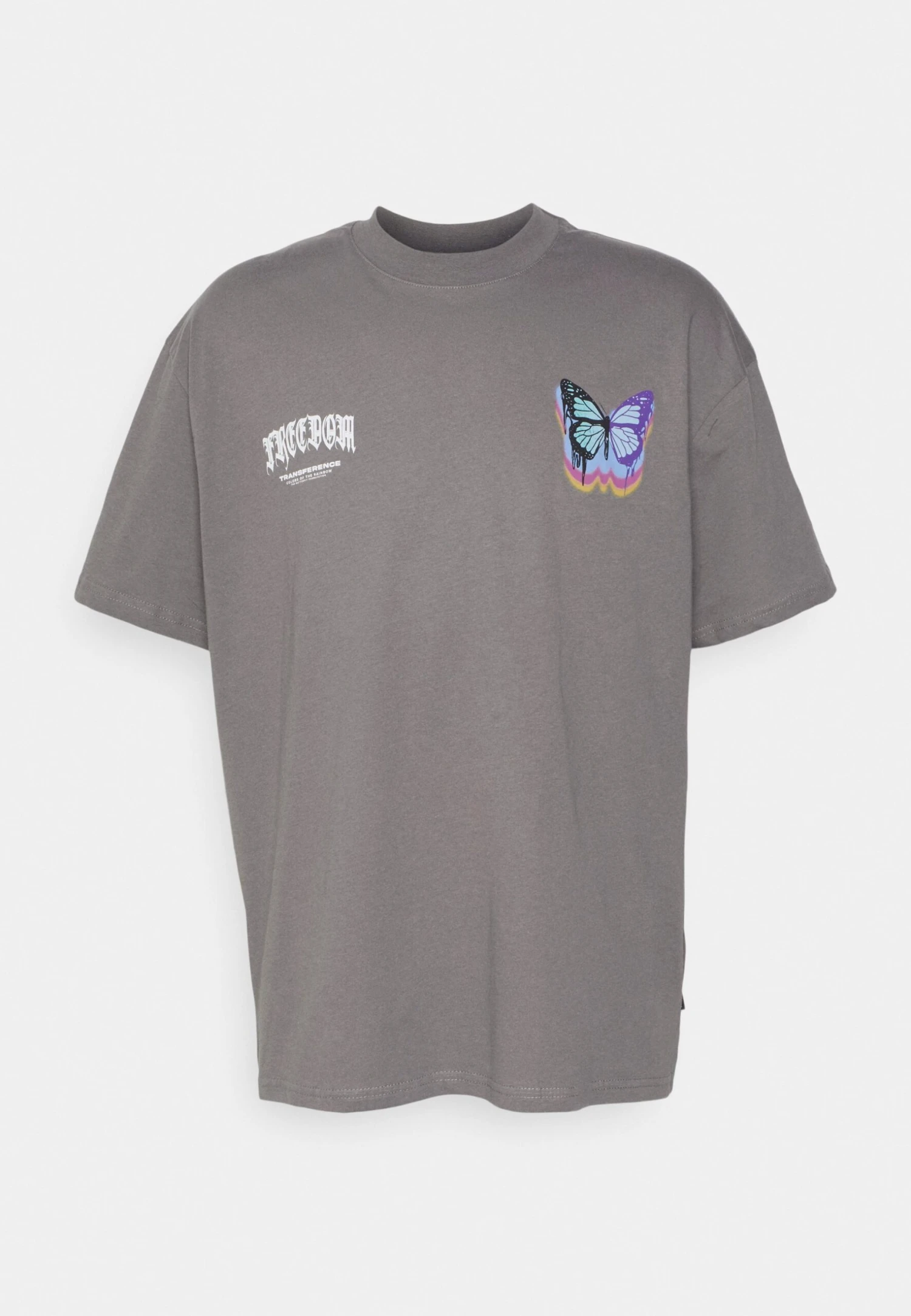 YOURTURN Unisex - T-Shirt Print - Dark Grey 6 YOURTURN Unisex - T-Shirt Print - Dark Grey - Afbeelding 6