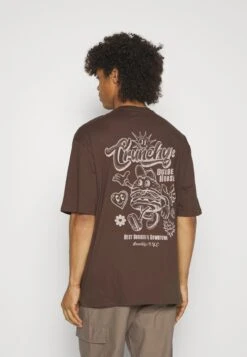 YOURTURN Unisex - T-Shirt Print - Brown -YOURTURN Winkel 7cae354142d045a5adeafb0f7c0ae165