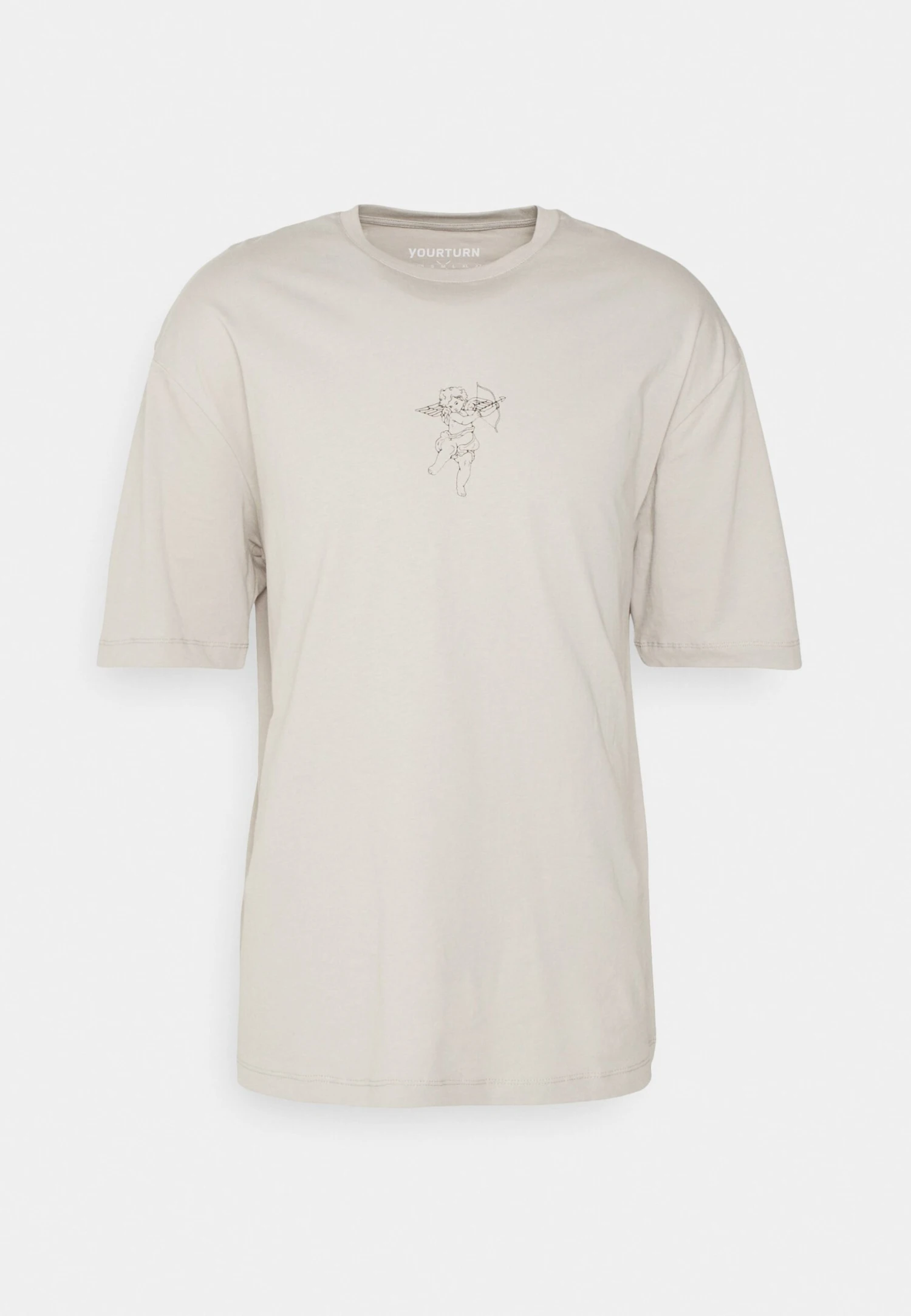 YOURTURN Unisex - T-Shirt Print - Dark Grey 5 YOURTURN Unisex - T-Shirt Print - Dark Grey - Afbeelding 5