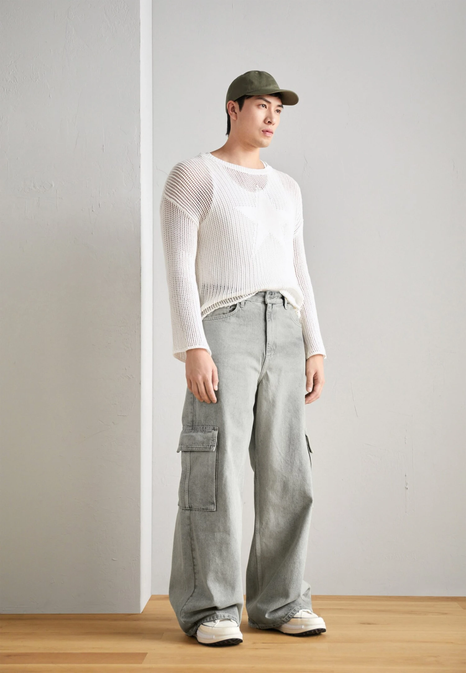 YOURTURN Unisex - Relaxed Fit Jeans - Light Blue Denim 2 YOURTURN Unisex - Relaxed Fit Jeans - Light Blue Denim - Afbeelding 2