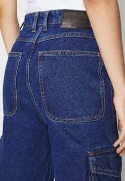 YOURTURN Cargo Denim Wide Leg Unisex - Relaxed Fit Jeans - Rinsed Denim -YOURTURN Winkel 97abe2fe6f7746328a788429fbab1a5e