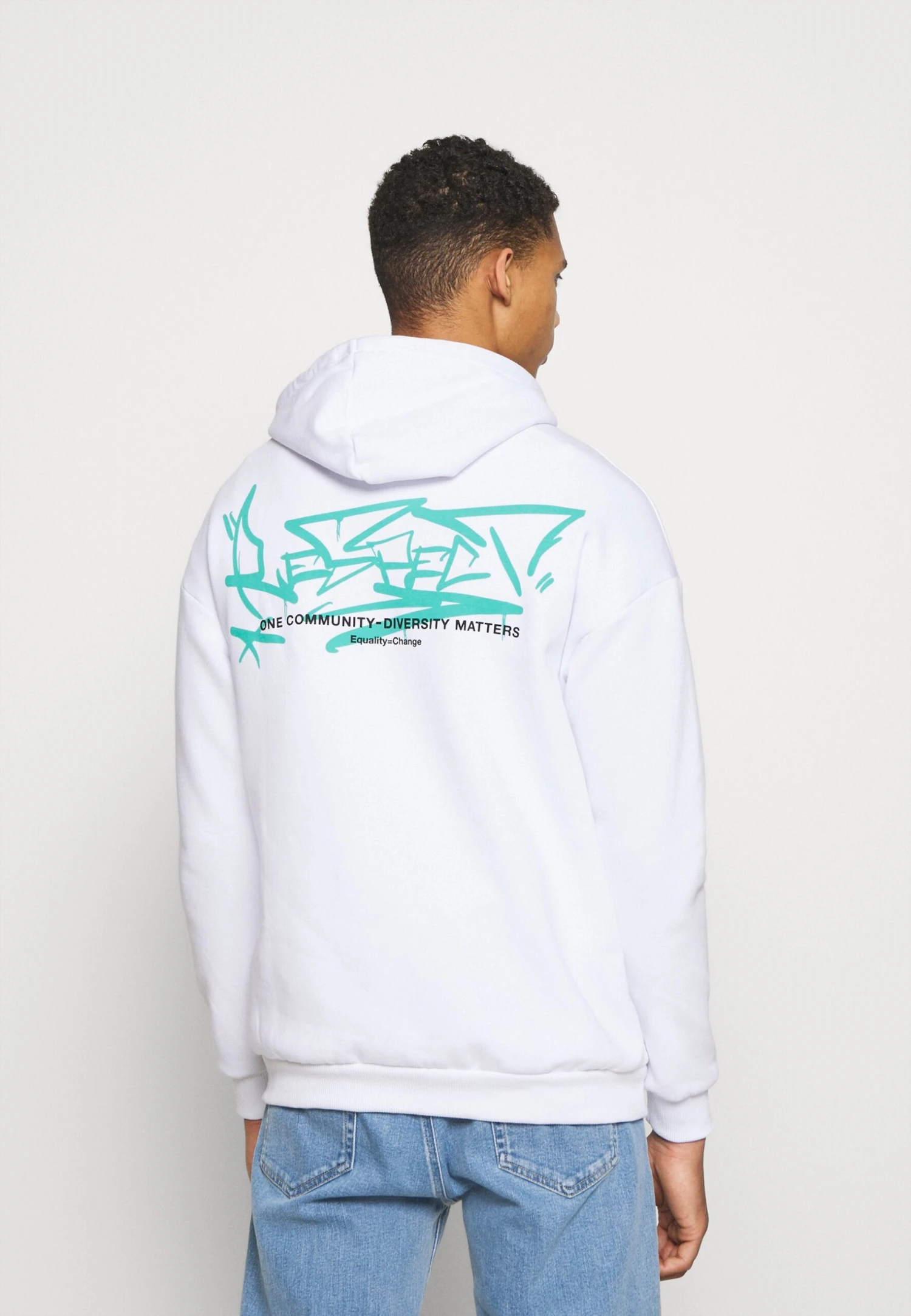 YOURTURN Unisex - Hoodie - White 1 YOURTURN Unisex - Hoodie - White