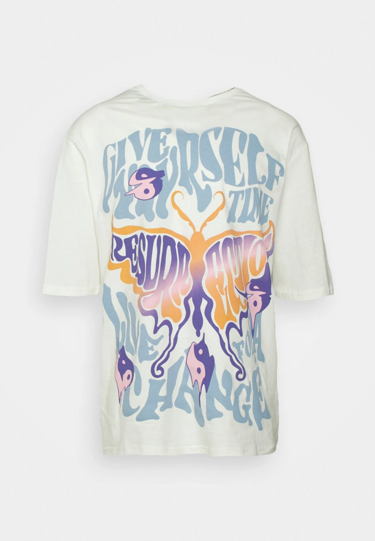 YOURTURN Unisex - T-Shirt Print - Off-White 1 YOURTURN Unisex - T-Shirt Print - Off-White