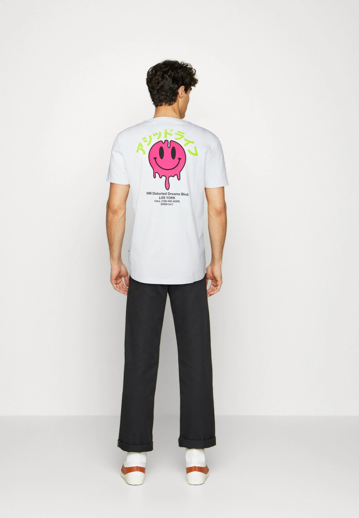 YOURTURN Unisex - T-Shirt Print - Off-White 3 YOURTURN Unisex - T-Shirt Print - Off-White - Afbeelding 3