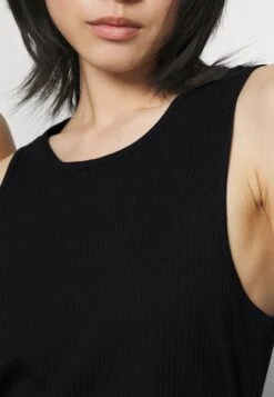 YOURTURN Slim Fit Ribbed Tank Unisex 2 Pack- Top - White/Black -YOURTURN Winkel c2dda1946bca49899395d87f3ae4afba