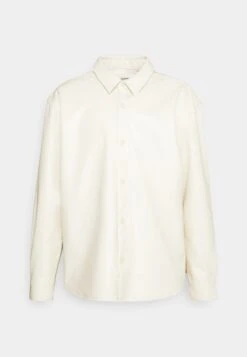 YOURTURN Unisex - Imitatieleren Jas - Beige -YOURTURN Winkel c6cb063c676b4fd68f707b4c1cfdb5d9