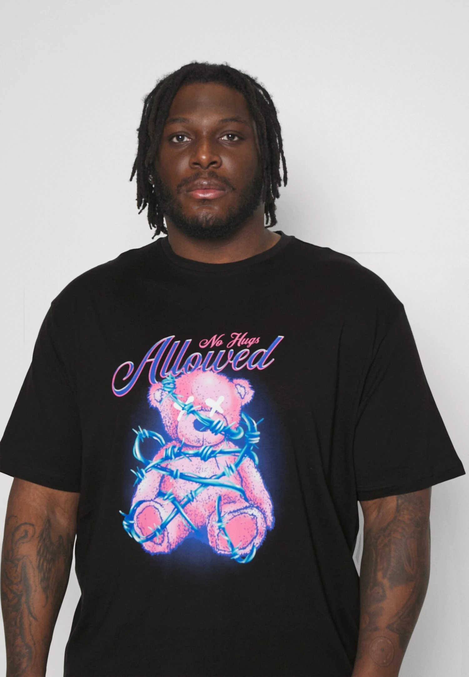 YOURTURN T-Shirt Print - Black 4 YOURTURN T-Shirt Print - Black - Afbeelding 4