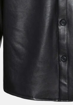 YOURTURN Unisex - Imitatieleren Jas - Black 5 YOURTURN Unisex - Imitatieleren Jas - Black -YOURTURN Winkel cb82c7c791af41c49e28fe3f20256a3d