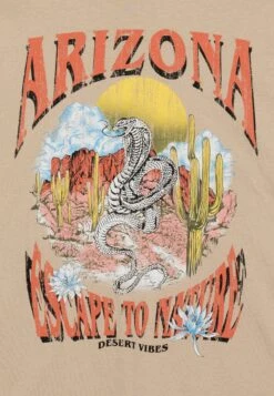 YOURTURN Unisex - T-Shirt Print - Beige -YOURTURN Winkel cdac3be1a48c40f1b7b75097592f0371