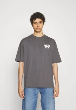 YOURTURN Unisex - T-Shirt Print - Dark Grey