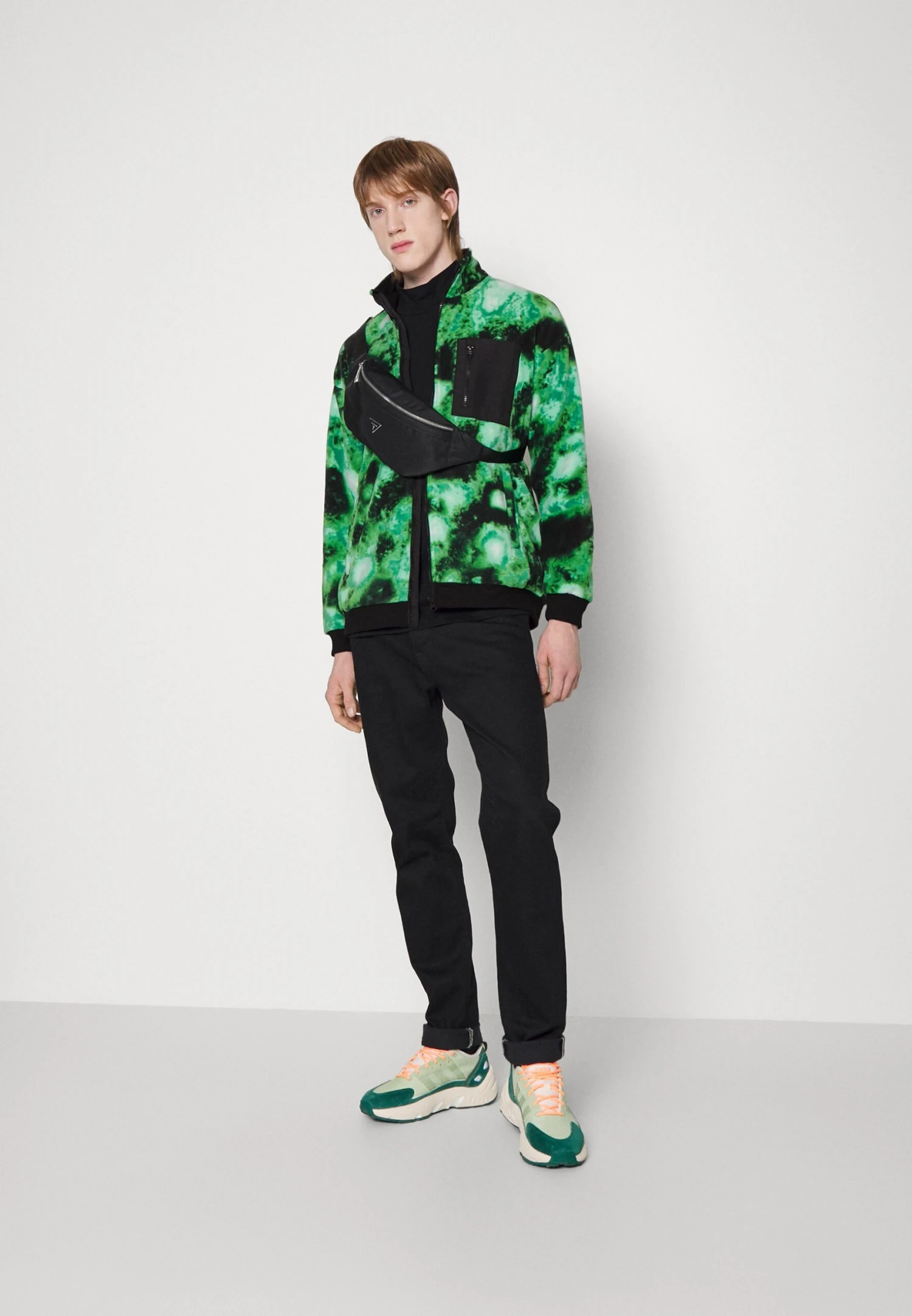 YOURTURN Unisex - Fleecejas - Green 2 YOURTURN Unisex - Fleecejas - Green - Afbeelding 2