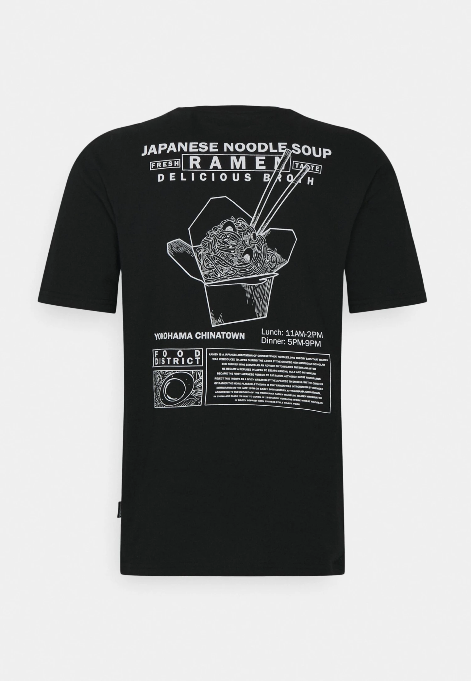 YOURTURN Graphic T-Shirt Unisex - T-Shirt Print - Black 2 YOURTURN Graphic T-Shirt Unisex - T-Shirt Print - Black - Afbeelding 2