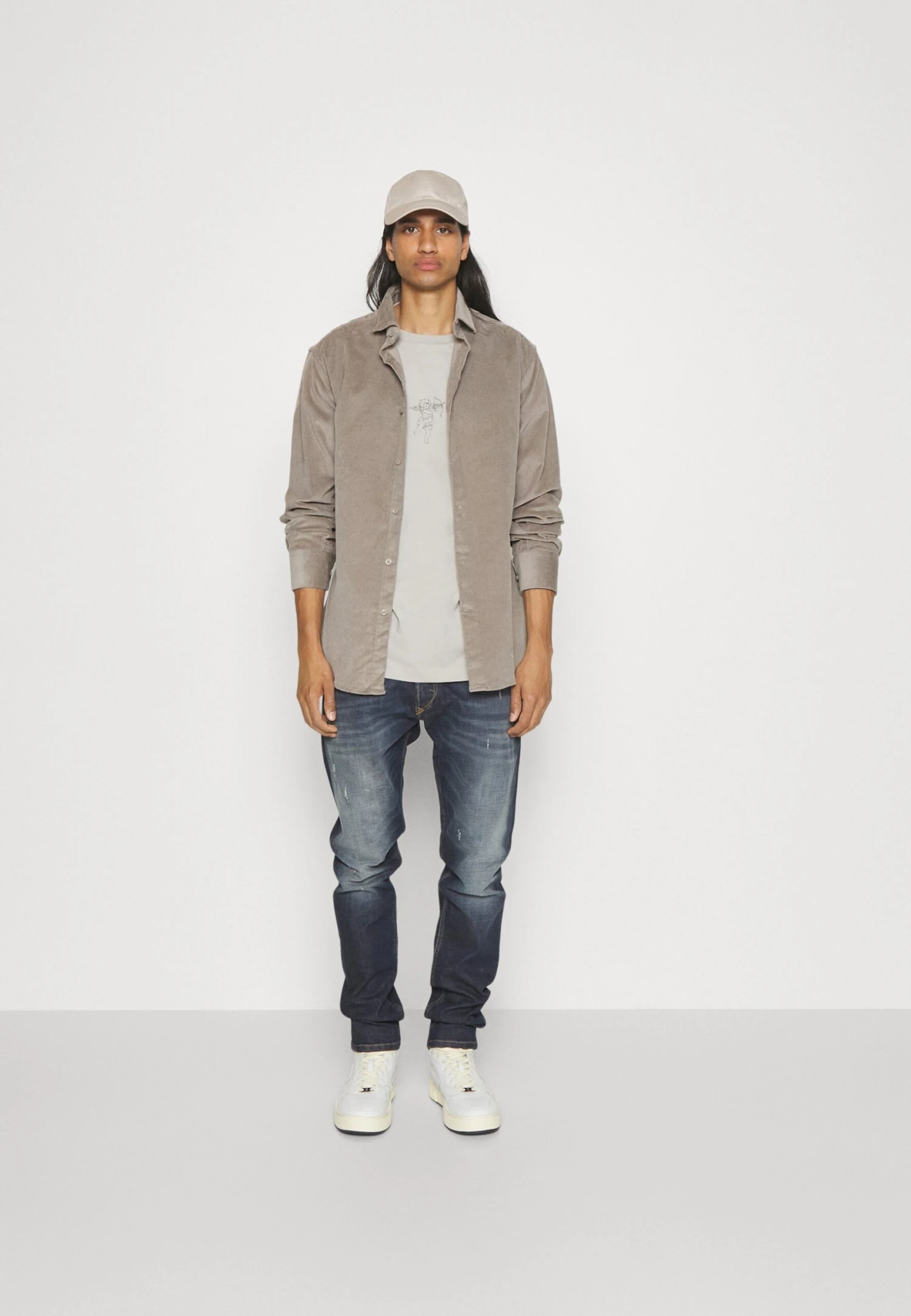 YOURTURN Unisex - T-Shirt Print - Dark Grey 2 YOURTURN Unisex - T-Shirt Print - Dark Grey - Afbeelding 2