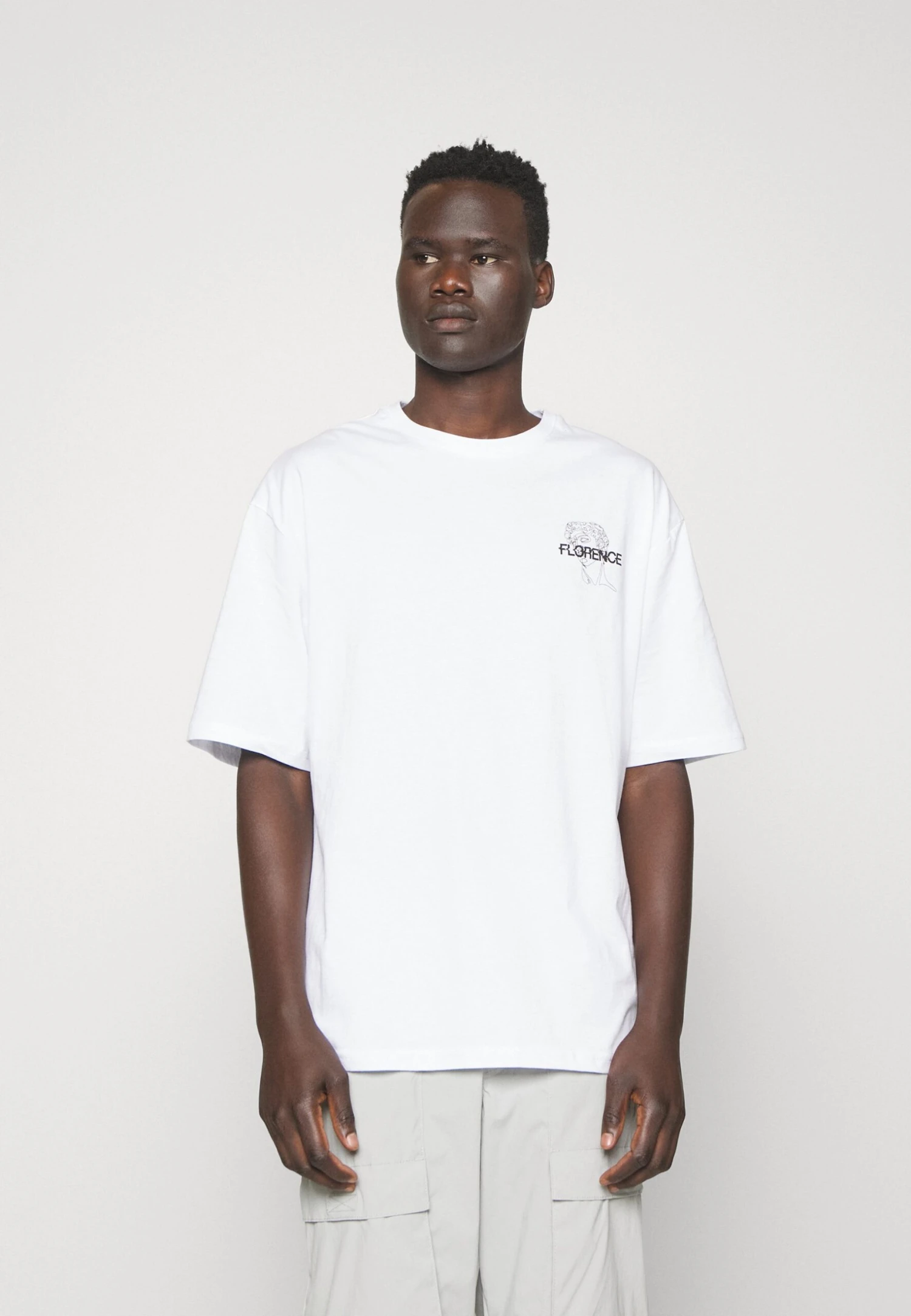 YOURTURN Unisex - T-Shirt Print - White 3 YOURTURN Unisex - T-Shirt Print - White - Afbeelding 3