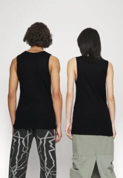 YOURTURN Slim Fit Ribbed Tank Unisex 2 Pack- Top - White/Black -YOURTURN Winkel dfeafa1dd2324b0e8db4b257d6e0f272