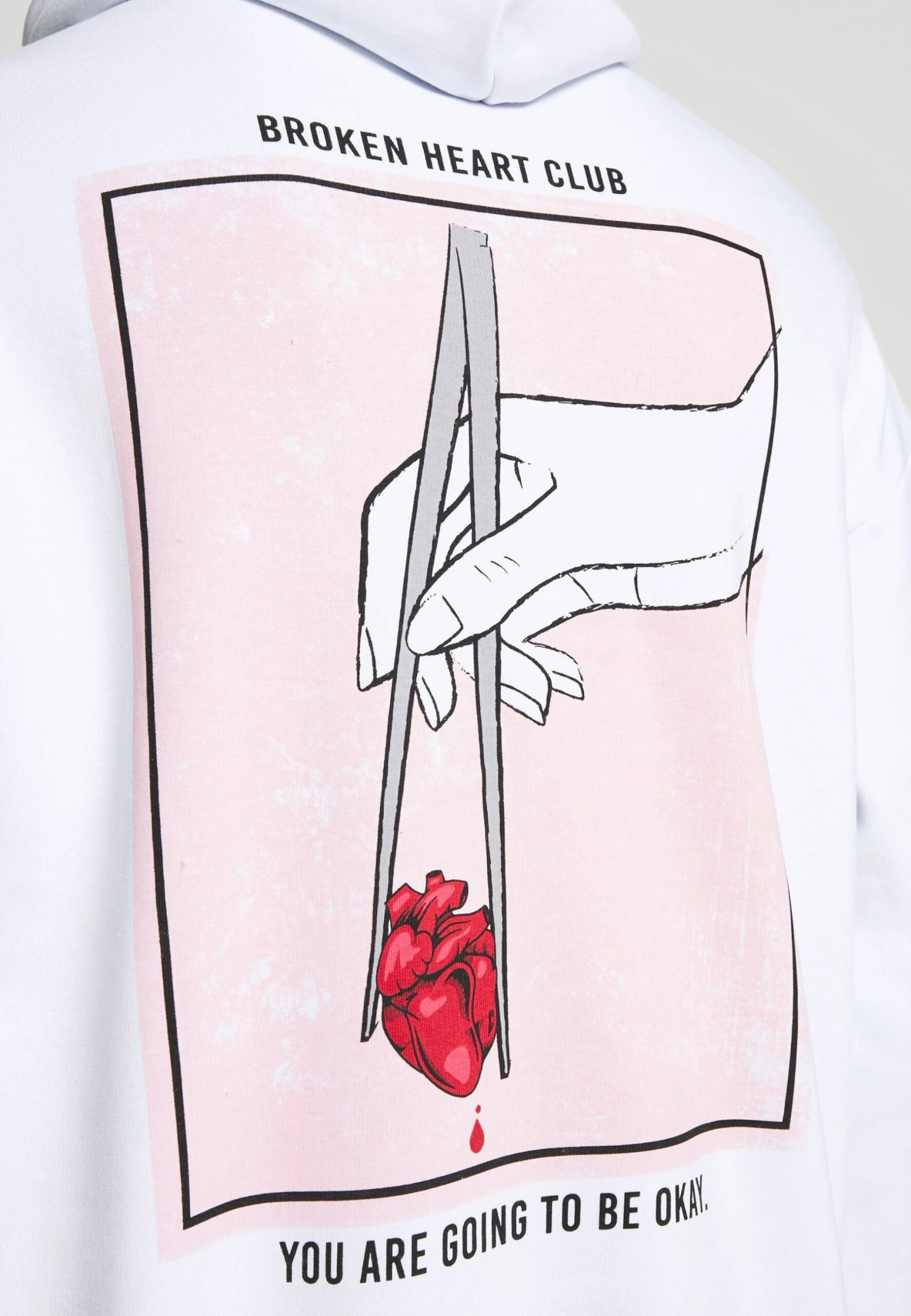 YOURTURN Hoodie - White 7 YOURTURN Hoodie - White - Afbeelding 7