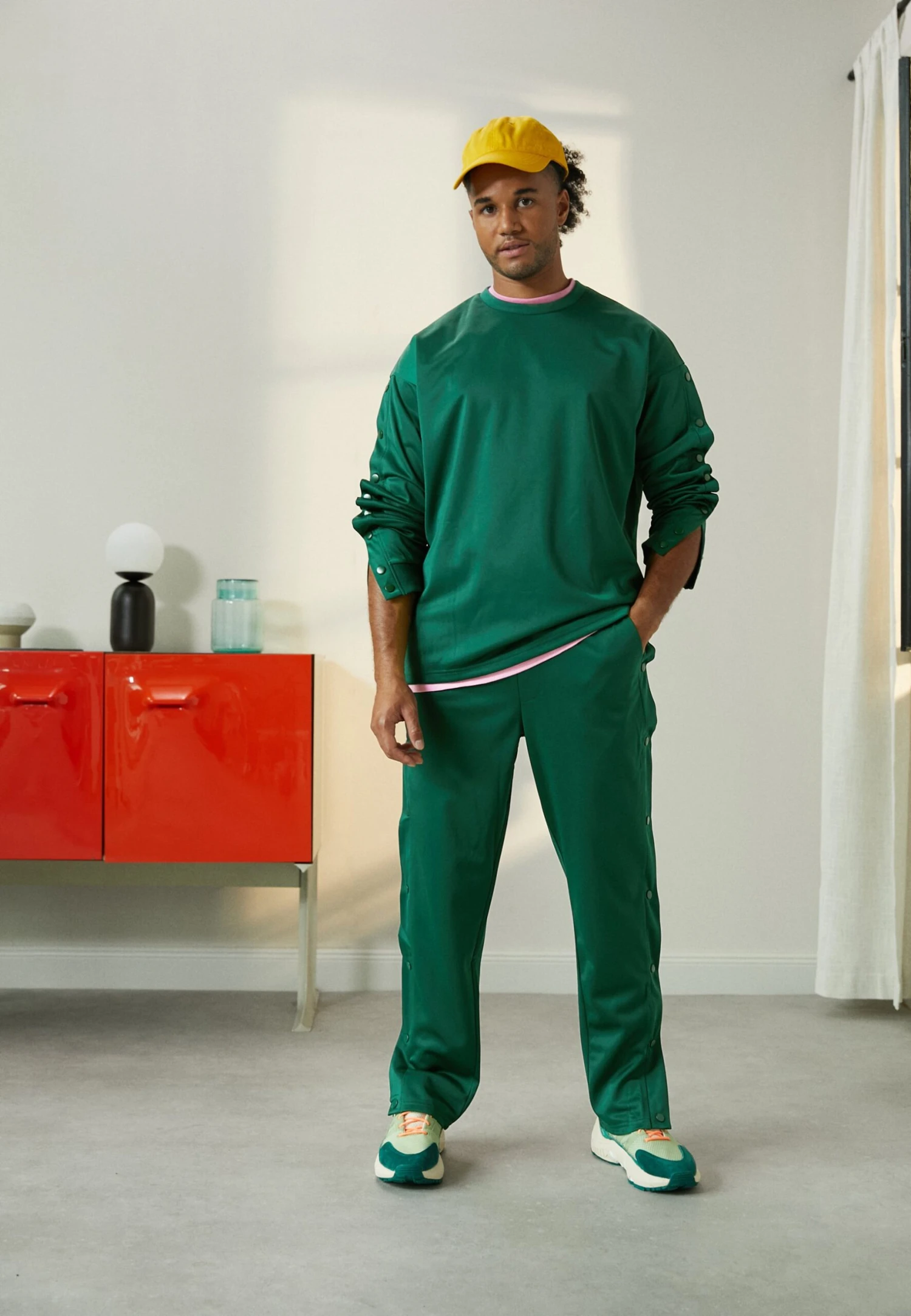 YOURTURN Unisex - Longsleeve - Dark Green 2 YOURTURN Unisex - Longsleeve - Dark Green - Afbeelding 2