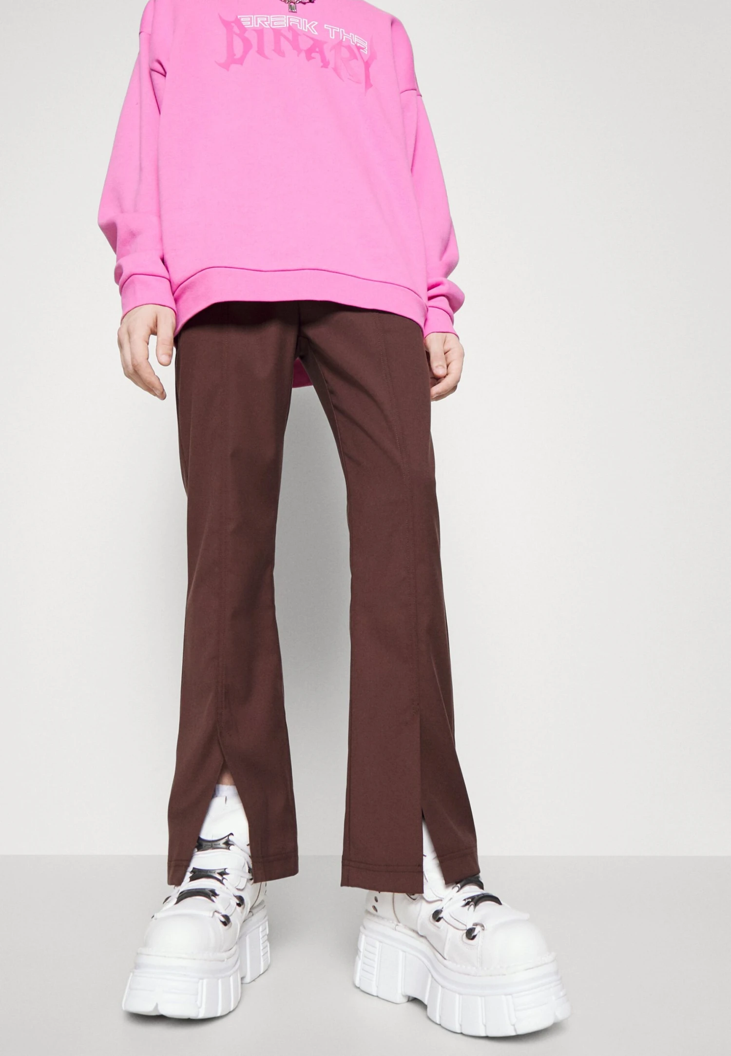 Phluid Project X Yourturn Unisex - Broek - Brown 4 Phluid Project X Yourturn Unisex - Broek - Brown - Afbeelding 4