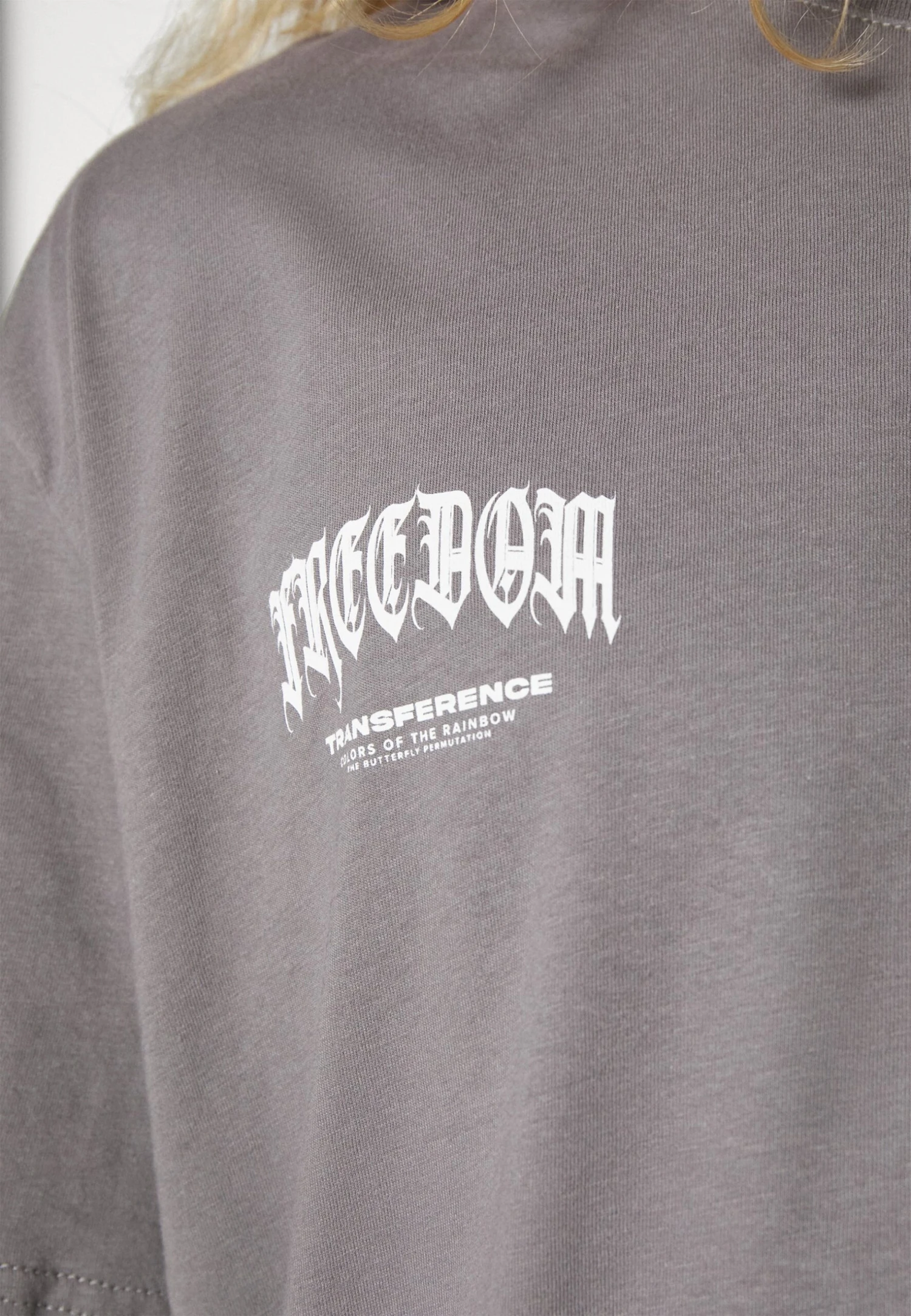 YOURTURN Unisex - T-Shirt Print - Dark Grey 7 YOURTURN Unisex - T-Shirt Print - Dark Grey - Afbeelding 7